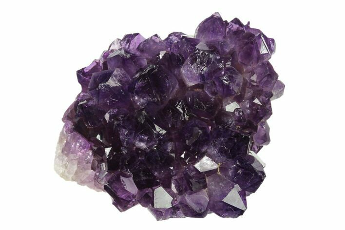 Dark Purple, Amethyst Crystal Cluster - Uruguay #139462